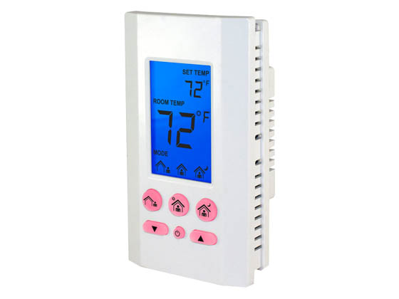 King Electric K701E-B SimplStat Electronic Thermostat 3 Programmable Presets 120-240V