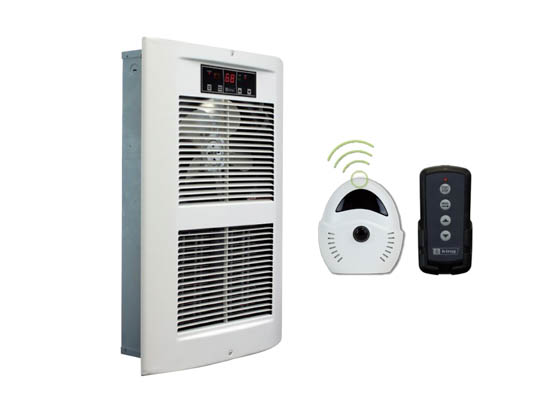 King Electric LPW1227-ECO-WD-R Eco2S 2750-1500W Digital Temperature Control With Remote Sensor White 120V