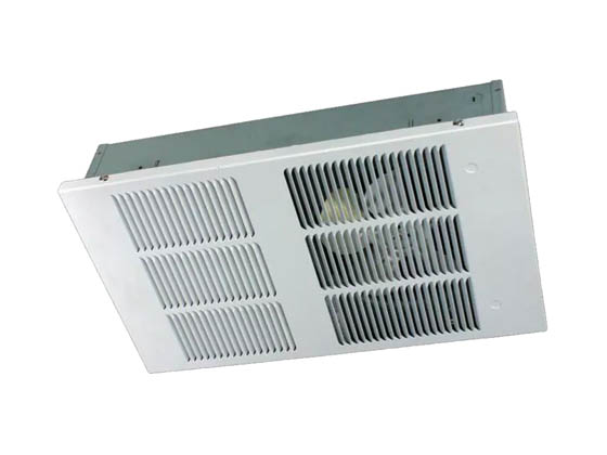 King Electric LPW1227C-W Ceiling Heater 5 Selectable Wattages 2250-1250W 120V