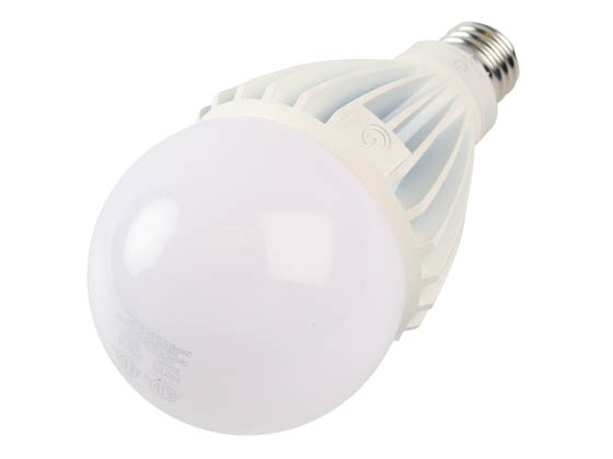 Green Creative 36169 24HID/830/277V/E26/DIM Dimmable 24W 120-277V 3000K A-23 LED Bulb, Enclosed Rated, E26 Base