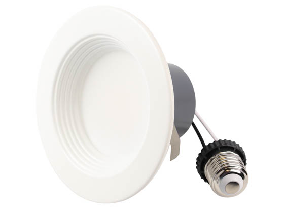 Superior Life 90901 LED 4” Tone-Select Retrofit Can Dimmable 10W 4" Color Selectable (2700K/3000K/3500K/4000K/5000K) 91 CRI Recessed LED Downlight, Wet Rated