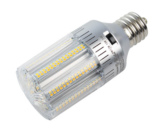 Light Efficient Design LED-8029M345-A-FW FlexWatt + FlexColor 12/18/24 Watt LED Corn Bulb, Replaces 70-150 Watts, Ballast Bypass, E39 Base