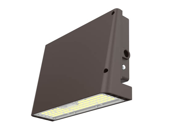 Value Brand WP-39383 WP-65WAD Dimmable Wattage Selectable (24W/35W/50W/65W) and Color Selectable (3000K/4000K/5000K) Full Cut-Off LED Wall Pack