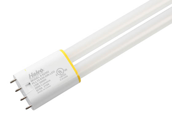 Halco Lighting 82352 PLL13-830-DIR-LED 82352 Halco Non-Dimmable 13W 3000K 4 Pin Single Twin Tube PLL LED Bulb, Ballast Compatible