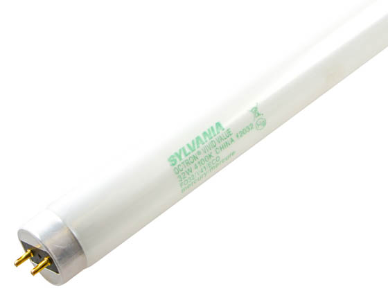 Sylvania FO32T8  941  (SAFETY) Safety Coated 32W 48in T8 4100K Fluorescent Tube