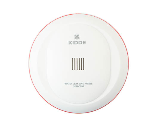 Kidde 60WLDR-W SMART WATER LEAK + FREEZE DETECTOR Smart Water Leak and Freeze Detector, 2-in-1 Smart Alarm With App