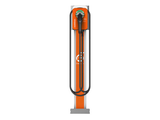 ChargePoint CPF50-L23-PEDMNT CPF50-L23-PEDMNT Single Port Pedestal Mount 50A 23ft Cable Fleet and Multi-Family Bundle