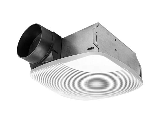 Ventamatic NX504 NuVent Contractor Series 50 CFM 4.0 Sones Ceiling or Wall Mount 4" Duct 120V