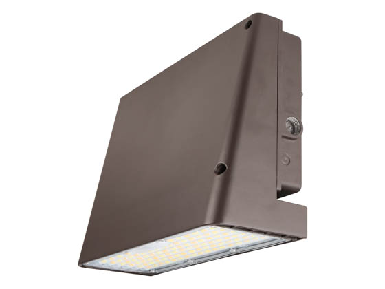 Value Brand WP-41721 WP-100WPAD Dimmable Full Cut-Off LED Wall Pack Fixture With Photocell Cap, Wattage and Color Selectable, 400 Watt HID Equivalent