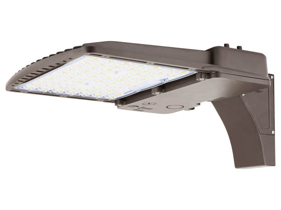 Value Brand AF-41820 AF-140W-T3-AM Dimmable LED Area Fixture With Arm Mount, Type III, Wattage Selectable (60W/90W/120W/140W) & Color Selectable (3000K/4000K/5000K), 400 Watt Equivalent