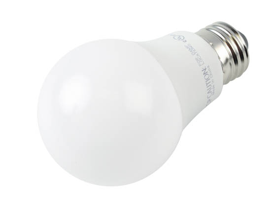 TCP L9A19D1530K6 Dimmable 9 Watt 3000K A-19 LED Bulb, Enclosed Fixture Rated