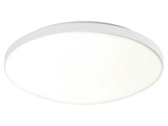 Juno Lighting 281R2M FMLR 11IN SWW5 90CRI WBT M4 Juno Dimmable 11", 17.2 Watts, 120V LED Flush Mount Fixture, Color Selectable, Interchangeable Trim