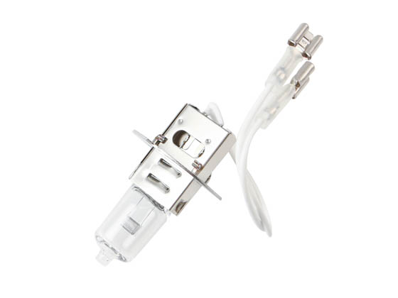 Narva 6121LL 6.6 Amp, 100 Watt Prefocus Halogen Airfield Lamp with PKX30d base and FLAT FEMALE Cable Connectors