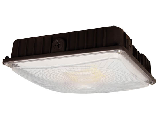 MaxLite 110694 CP100UC-WCSB Maxlite Value Series LED Canopy Fixture Wattage and Color Selectable DLC Fuel Pump Canopy
