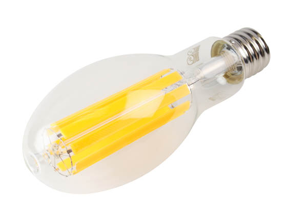 Eiko 13382 L45WED28-GC-840-U-EX39 45W ED28 LED HID Replacement Filament Lamp, 4000K, Mogul Base, 120-277 Volt