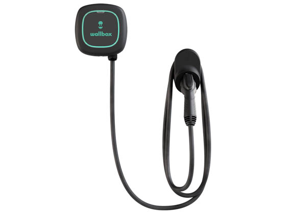 Wallbox PUP3-U-1-6-C-002 Wallbox Pulsar Pro Plus 48A Pulsar Pro Plus 48amp Commercial Charger 11.5kW WiFi and Bluetooth Hardwire 25ft Cable 240V