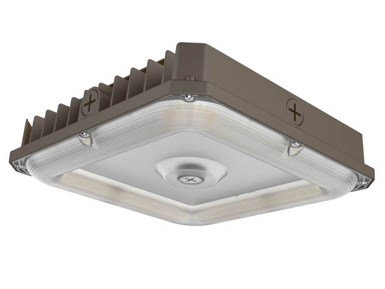 Archipelago Lighting LCNP3W100-3N1 Archipelago Navigator LED Garage Canopy LED Fixture Wattage (60/80/100W) and Color Selectable Includes Control Ready Port