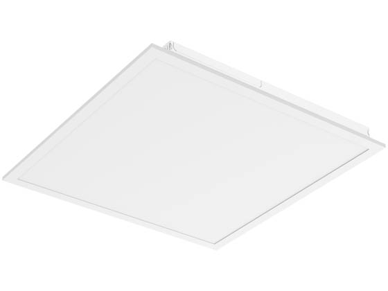 Archipelago Lighting LBLP22-V54-EM08 LBLP22-V54-SR-EM08 Archipelago 2x2 Flat Panel LED Fixture Wattage and Color Selectable Includes Control Ready Port and Emergency Battery Backup