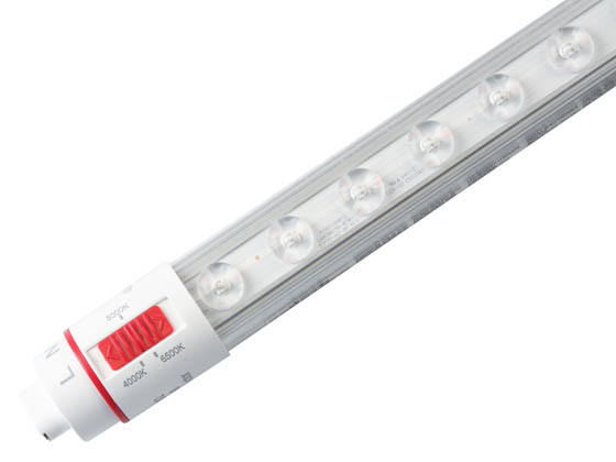 Keystone KT-LED26T8-60P2SO-8CSK-DX2 26W 60" Color Select Double-Sided T8 LED Sign Bulb, Ballast Bypass