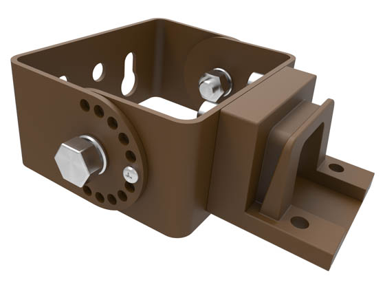 Archipelago Lighting LSBX-H1/TN Archipelago Yoke/Trunnion Mount For Use With Heritage LSBX Series LD Area Fixtures