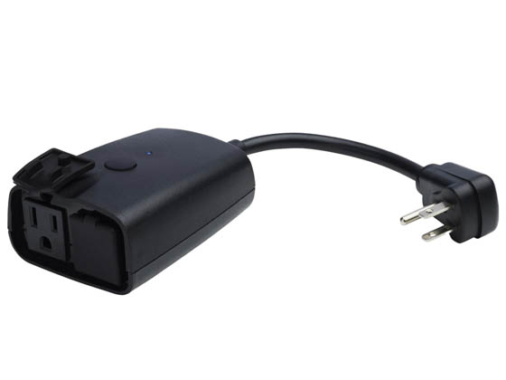 Satco Products, Inc. S11281 15A SMART OUTDOOR DUAL PLUG Satco Starfish 15A Smart Outdoor Dual Plug-In Outlet, 1875 Watt, 125 Volt