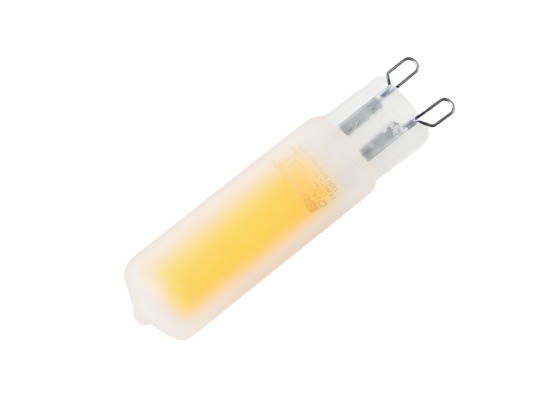 Bulbrite 770657 LED4G9/27K/W/F/D 4.5 Watt LED Wafer, G9 Base, Frosted Glass, 2700K, 120 Volt