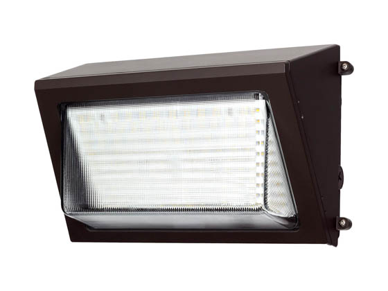 MaxLite 111240 WCF80U-WCSBPC Forward Throw LED Wall Pack Wattage (60/70/80W) and Color Selectable With Photocell