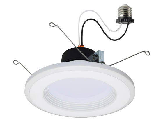 Satco Products, Inc. S11846 9WLED/NL/RDL/5-6/CCT-SEL/120V Satco Dimmable 9 Watt 5/6 Inch Color Selectable LED Recessed Downlight With Night Light Feature