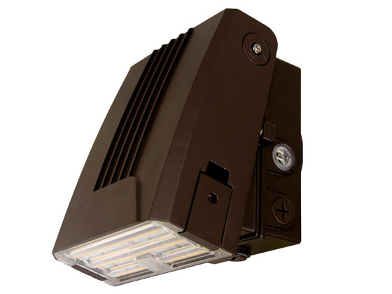 MaxLite 111065 WTC29U-WCSBPC Maxlite Thin Cutoff Adjustable LED Wall Pack Wattage (20/25/29W) and Color Selectable With Photocell