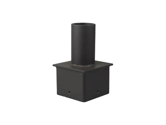 MaxLite 103175 S5VT1S00B Maxlite Tenon Reducer for 5" Square Pole to a 2 3/8" Tenon Bronze