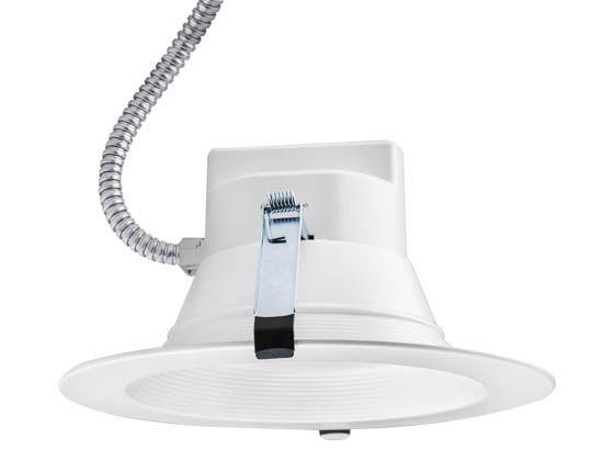 MaxLite 110741 RCF8T18WCS 8" Recessed Downlight Wattage and Color Selectable TRIAC Dimming 120-277V