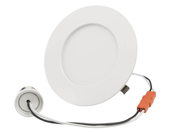 Keystone KT-LED10PSWD-4A-9CSF-DIM 4" LED Retrofit Recessed Downlight Wattage and Color Selectable with Quick Connect