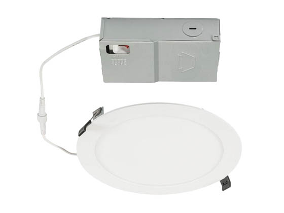 Keystone KT-WDLED23-8A-9CSF-FDIM 8" Slim Wafer LED Downlight 23W Color Selectable 90 CRI Wet Rated JA8 Compliant