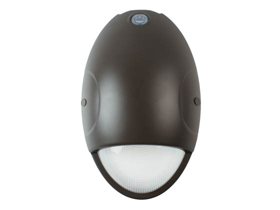 MaxLite 110955 SECR15U-CSBPC Maxlite GuardMax Oval Wall Pack 15W Color Selectable With Photocell