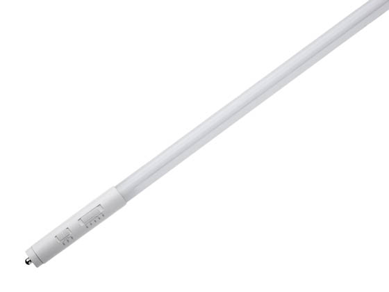 Satco Products, Inc. S11757 40T8/LED/96-CCT/BP/R2PC/1PK Satco Wattage and Color Selectable 2-Piece 8' Ballast Bypass T8 LED Lamp