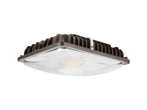 Contractor Choice CP-45289 CP-110WDDK LED Low-Profile Canopy Fixture Wattage (44/66/88/110W) and Color Selectable