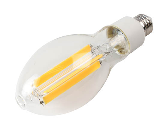 Eiko 14636 L28WED23-GC-850-U-E26 28W ED-23.5 LED HID Replacement Filament Lamp, 5000K, Medium Base, 120-277 Volt