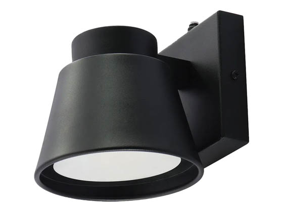 Westgate LRS-MC-MCT5-P-BK LRS Series Outdoor LED Decorative Wall Sconce 10W Color Selectable with Photocell (Black Finish)