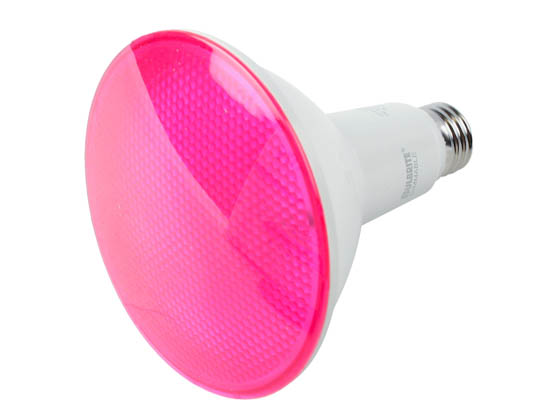 Bulbrite 772505 LED15PAR38/FL/PNK/D 15 Watt Dimmable Pink PAR38 LED Bulb, Wet Rated