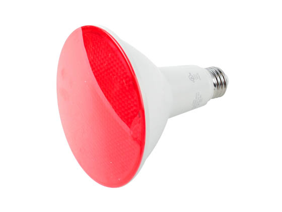 Bulbrite 772500 LED15PAR38/FL/RED/D 15 Watt Dimmable Red PAR38 LED Bulb, Wet Rated