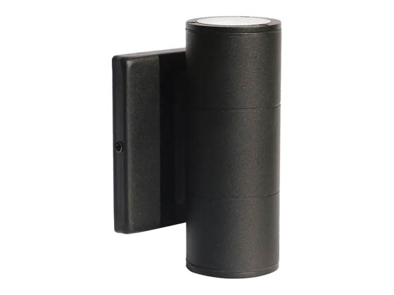 Satco Products, Inc. 62-1142R1 2 LT LED SM UP & DOWN SCONCE Satco LED Small Cylinder Up/Down Fixture 10W 3000K