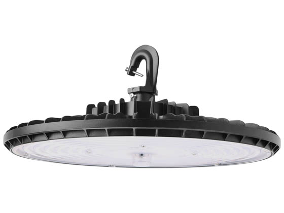 Contractor Choice RHB-45535 RHB-150W-DDK-CR UFO High Bay Fixture Wattage (60/90/120/150W) and Color Selectable Includes Control Ready Port
