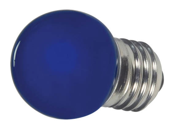 Satco Products, Inc. S9162 1.2W S11/BL/LED/120V/CD Satco 1.2 Watt Blue S11 LED Bulb