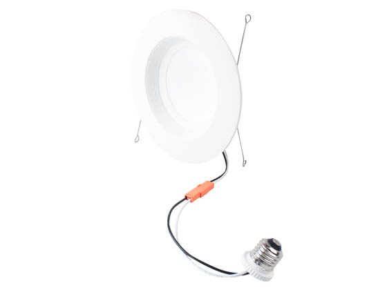 MaxLite 112188 RRBD-6R9.5T9CS-W Maxlite 9.5 Watt Color Select Recessed Baffle Downlight, 120V, Triac Dimming