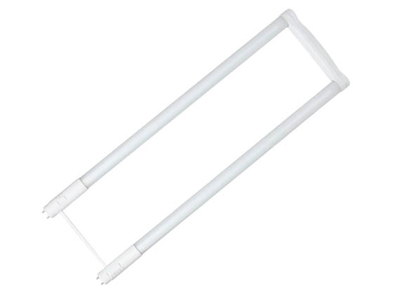 Satco Products, Inc. S18413 15T8/U6/LED/5CCT/DUAL Satco Wattage and Color Selectable LED U-Bend Lamp, 120-277 Volt, Type A or B