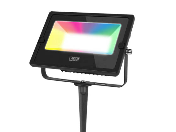 Feit Electric FLD30/RGB/LED Feit 30W Color Caster RGB Color Changing Outdoor LED Flood Light with Remote Control