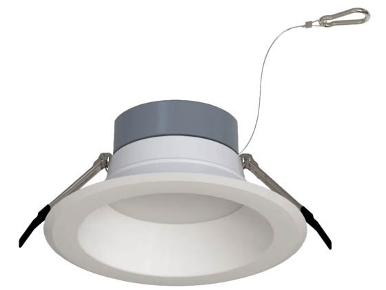 Halco Lighting 89212 CDL-8-LS-CS-WH-DDV Halco 8" Commercial LED Downlight Wattage and Color Selectable 90 CRI Wet Rated