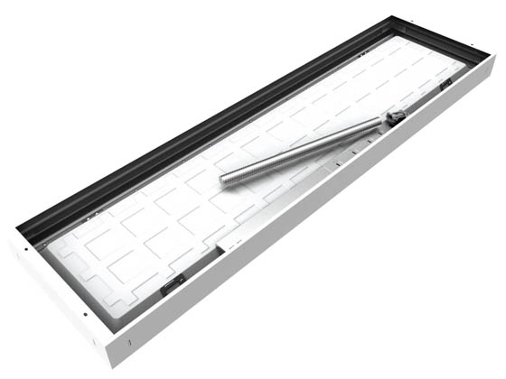 Halco Lighting 90535 SMK-FPL-14 Halco Surface Mount Kit for the FPL & FPLCR Series 1x4 Flat Panel LED Fixture