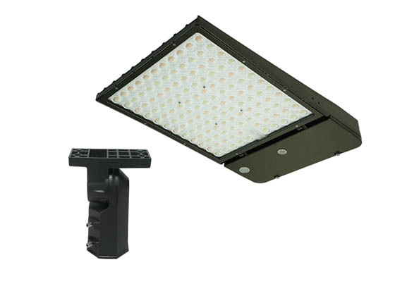 Value Brand CL-AREA-290WSCSBS-SLIP Contractor Choice LED Area Fixture Adjustable Wattage (200/240/290W), Color, and Beam Angle (III/IV/V) Includes Slipfitter Mount and Control Ready Port