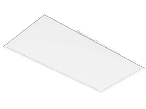 Archipelago Lighting LBLP24-33MXP2/SR/EM Archipelago 2x4 Flat Panel LED Fixture Wattage and Color Selectable with Control Ready Port and Emergency Battery Backup